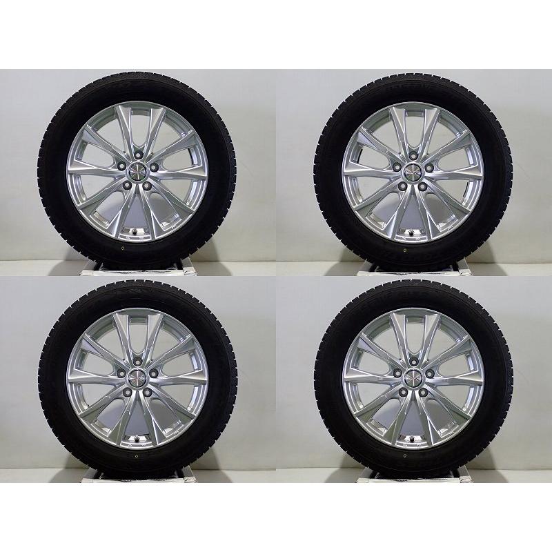 225/55R17スタッドレスアルミホイール付き4本セット