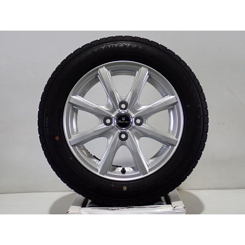 中古　165/65R14 4本スタッドレスタイヤ グッドイヤー（GOODYEAR） 中古 165/65R14 スタッドレスタイヤ