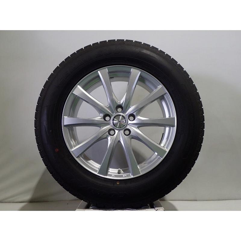 グッドイヤー 中古 235/65R18 スタッドレスタイヤ ホイール 4本セット 
