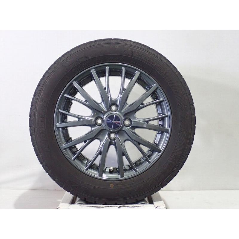 中古 185/60R15 スタッドレスタイヤ ホイール 4本セット グッドイヤー 