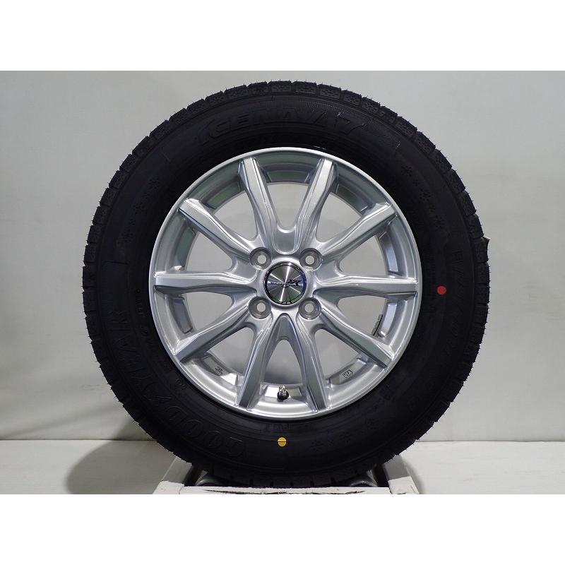 175/70R14 スタッドレスタイヤ　アルミホイール　４本セット グッドイヤー（GOODYEAR） 175/70R14 スタッドレスタイヤ ホイール 4本