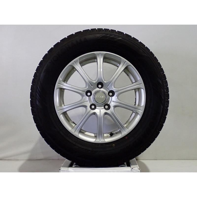 タイヤホイールセット☆18年製造ブリジストン☆VRX☆215/65r16 ブリザック 2025年製 BLIZZAK VRX3 215/65R16 98Q 【4本セット