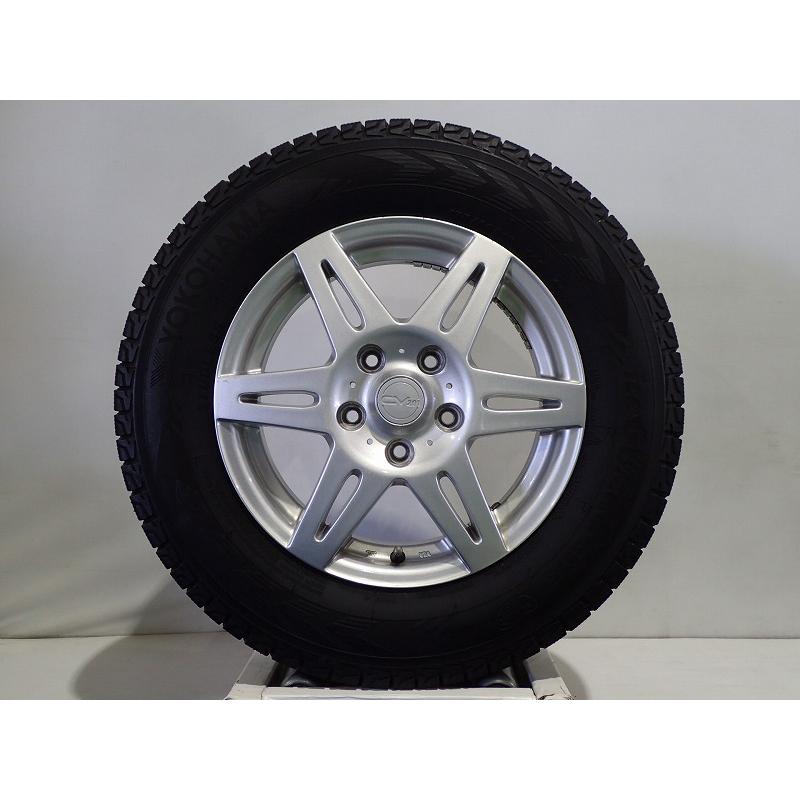 BRIDGESTONE 中古 175/80R15 スタッドレスタイヤ ホイール 4本 BRIDGESTONE 中古 175/80R15 スタッドレスタイヤ ホイール 4本