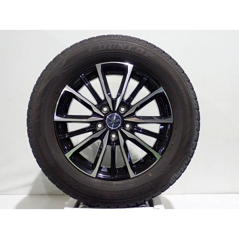 ダンロップ 215/60r16インチ スタッドレスタイヤ ホイールセット