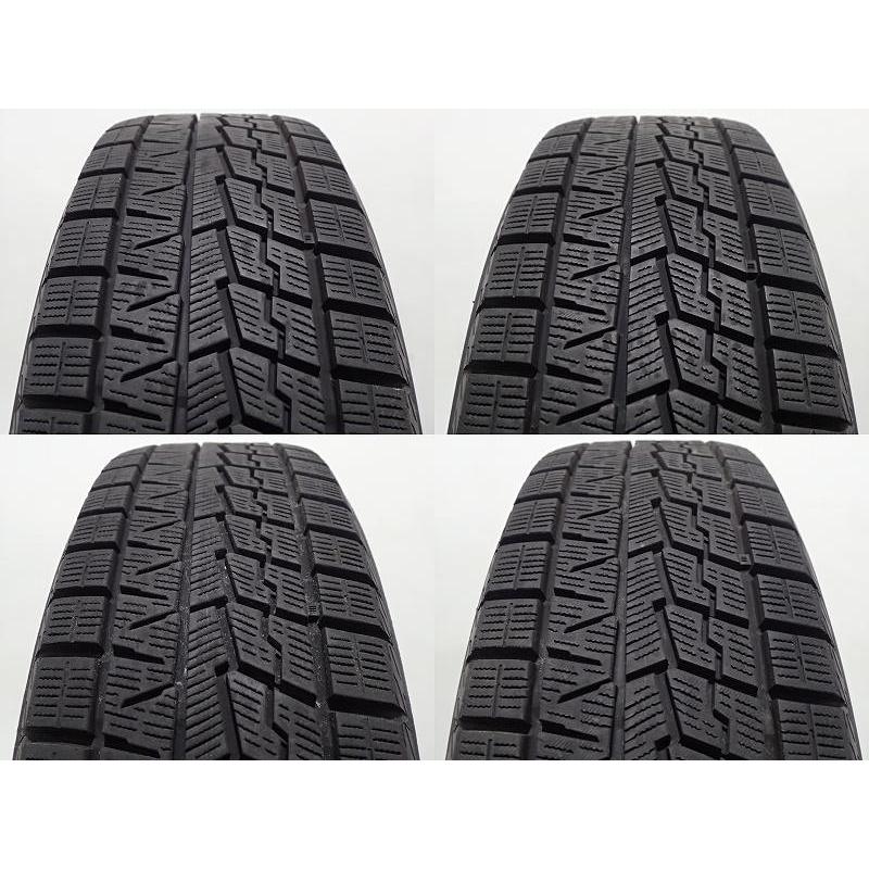 中古 185/65R15 スタッドレスタイヤ ホイール 4本セット ヨコハマ アイスガードIG70 1555+50-4H100 ヨコハマ グラス  15インチ 185/65-15｜jms-resalegarage｜05