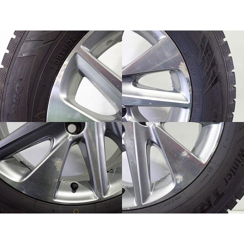 中古 215/65R16 スタッドレスタイヤ ホイール 4本セット トーヨー ウインタートランパスTX 1665+33-5H114.3 アルファード  16インチ 純正 ST｜jms-resalegarage｜06