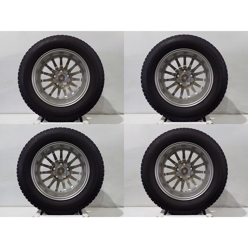 BRIDGESTONE 爆買 中古 195/65R15 スタッドレスタイヤホイール4