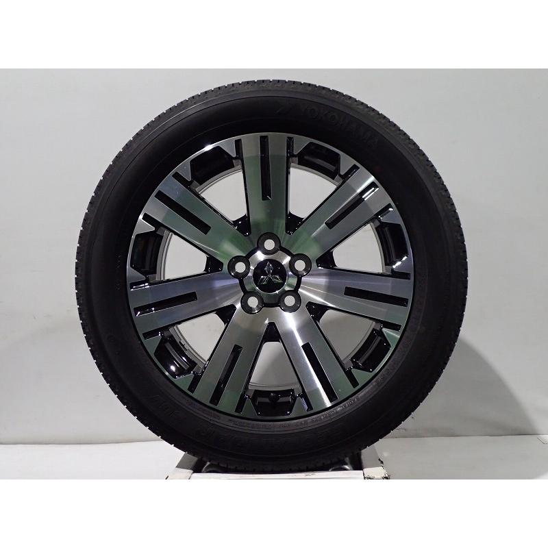 25〜31日P10倍 中古 225/55R18 サマータイヤ ホイール 4本セット ヨコハマ ジオランダーSUV G055 1870+38-5H114.3 ミツビシ 18インチ 純正 ST 新車外し｜jms-resalegarage｜04