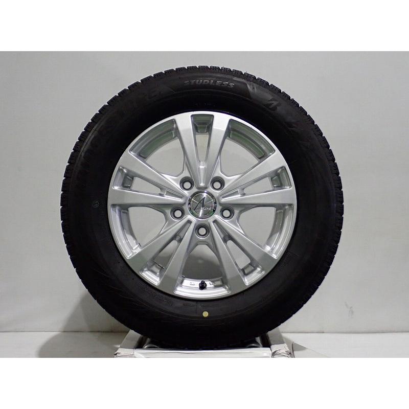 中古 195/65R15 スタッドレスタイヤホイール4本セット 