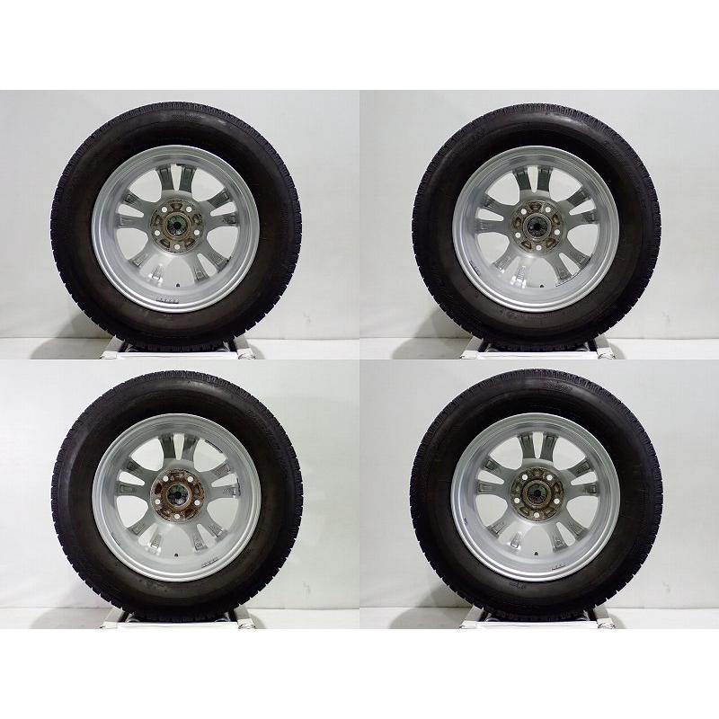 11/1〜11P5倍 中古 195/65R15 スタッドレスタイヤホイール4本セット 