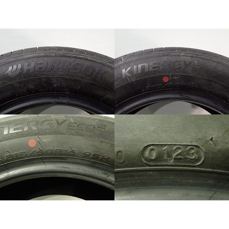 ハンコック（HANKOOK） 中古 215/60R16 サマータイヤ 2本セット