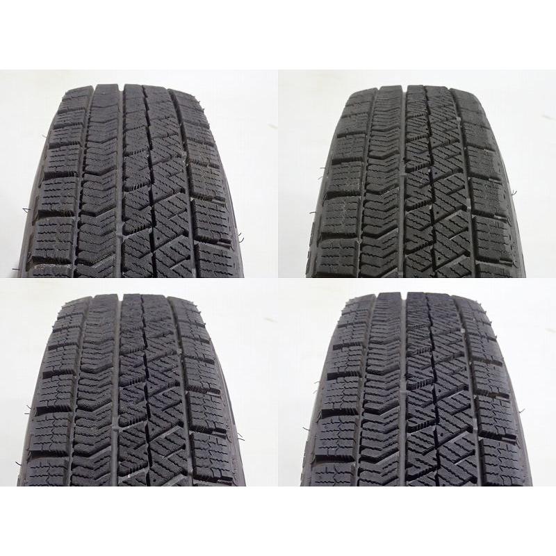 BRIDGESTONE 中古 145/80R13 スタッドレスタイヤ ホイール 4本