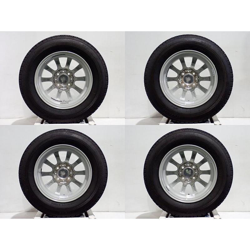 タイヤ・ホイール 145/80r13 VRX2 (7-254) BRIDGESTONE 中古 145/80R13 スタッドレスタイヤ ホイール 4本