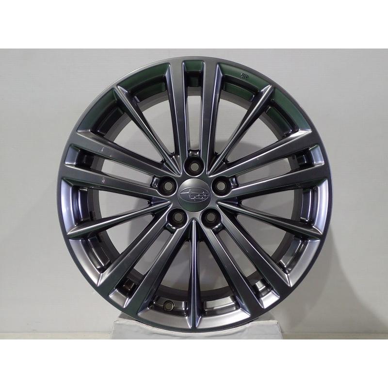 SUBARU 中古 1770+48-5H100 アルミホイール 4本セット スバル GP