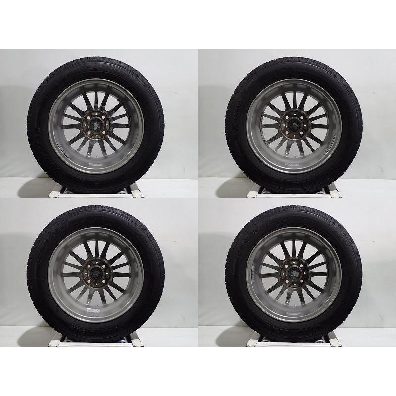 中古 175/65R14 スタッドレスタイヤホイール4本セット グッドイヤー アイスナビ7 1455+42-4H100 ウェッズ Gマッハフルーレ 14インチ 175/65-14｜jms-resalegarage｜06