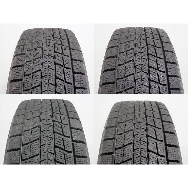 【5/1P15倍】中古 215/60R17 スタッドレスタイヤホイール4本セット ダンロップ ウインターマックスSJ8プラス 1770+53-5H114.3 ウェッズ アクセル 17インチ｜jms-resalegarage｜05