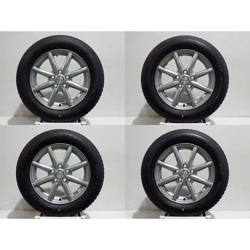 中古 205/60R16 スタッドレスタイヤホイール4本セット GY アイスナビ8 1665+38-5H114.3 ヨコハマ レイシア 16インチ 純正 ST 205/60-16｜jms-resalegarage｜07