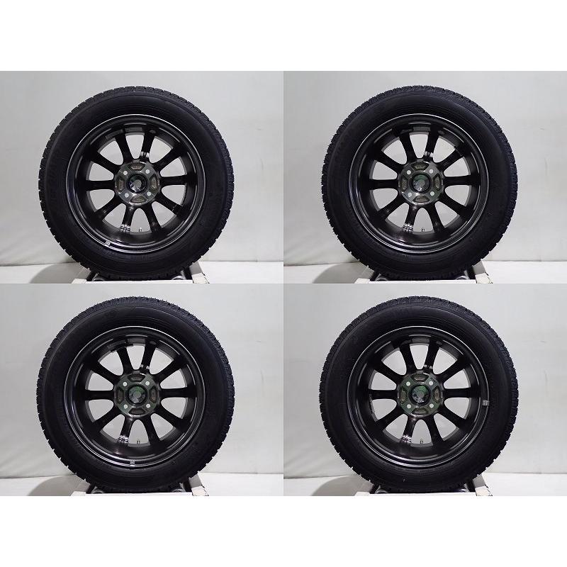 25〜31日P15倍 中古 165/65R14 スタッドレスタイヤ ホイール 4本セット ヨコハマ アイスガードIG60 1455+38-4H100 ヨコハマ ミルアス  14インチ 165/65-14｜jms-resalegarage｜06