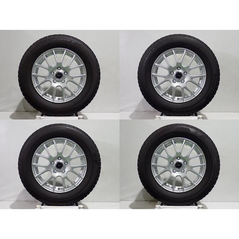 中古 205/65R16 スタッドレスタイヤホイール4本セット BS アイスパートナー2 1665+48-5H114.3 ブリヂストン トップラン 16インチ 205/65-16｜jms-resalegarage｜07