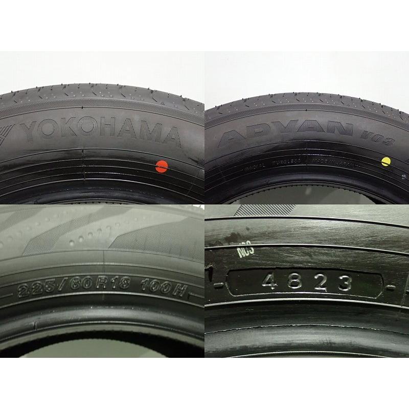 中古 225/60R18 サマータイヤ 4本セット ヨコハマ アドバンV03  18インチ 225/60-18｜jms-resalegarage｜06