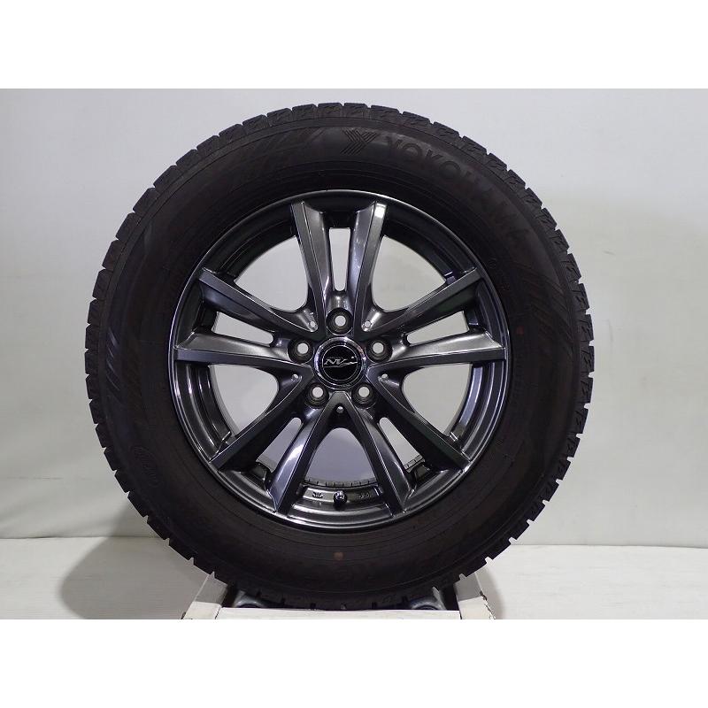 WEDS（ウェッズ） 中古 195/65R15 スタッドレスタイヤホイール4本 