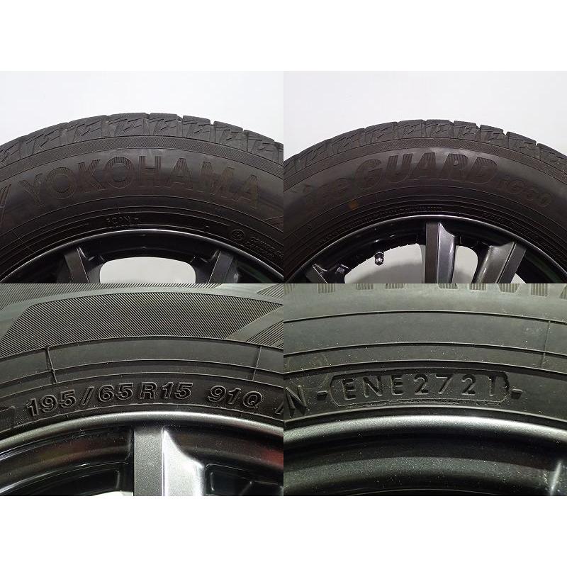 スタッドレス IG60 weds美品ホイール 195/65R15 WEDS（ウェッズ） 中古 195/65R15 スタッドレスタイヤホイール4本