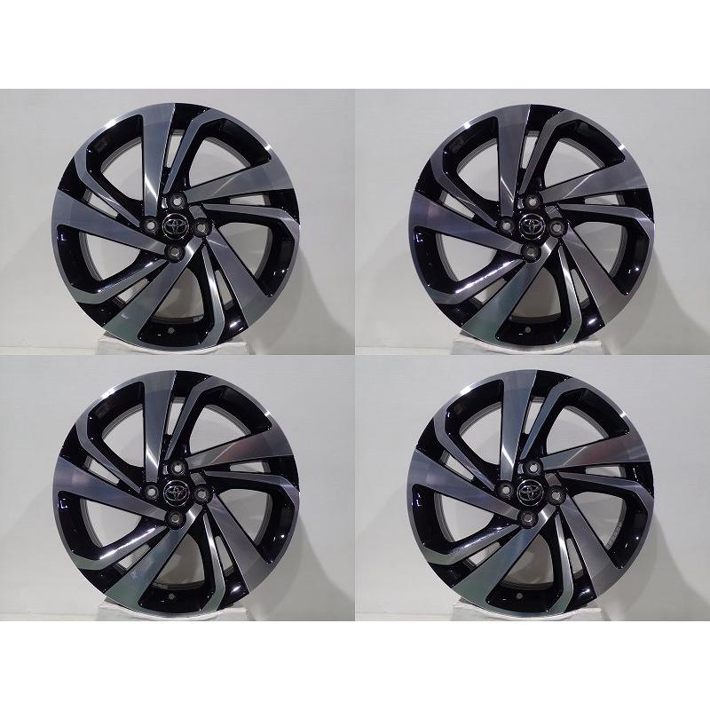 トヨタ 中古 1760+40-4H100 アルミホイール 4本セット A210系 トヨタ 中古 1760+40-4H100 アルミホイール 4本セット A210系