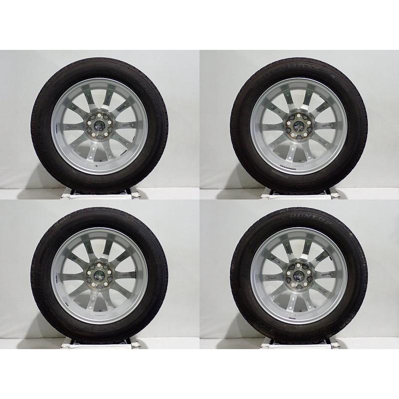 中古 215/60R17 スタッドレスタイヤ ホイール 4本セット ダンロップ ウインターマックスWM02 1770+47-5H114.3 ウェッズ  17インチ 純正 ST｜jms-resalegarage｜06