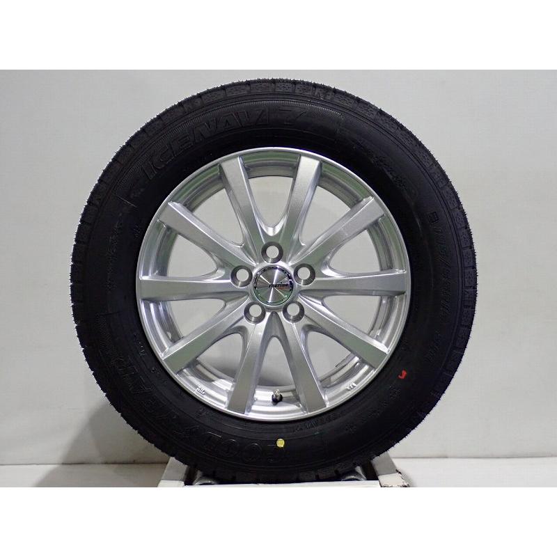 トヨタ車用 195/65R15 スタッドレスタイヤホイール4本セット GY アイス 