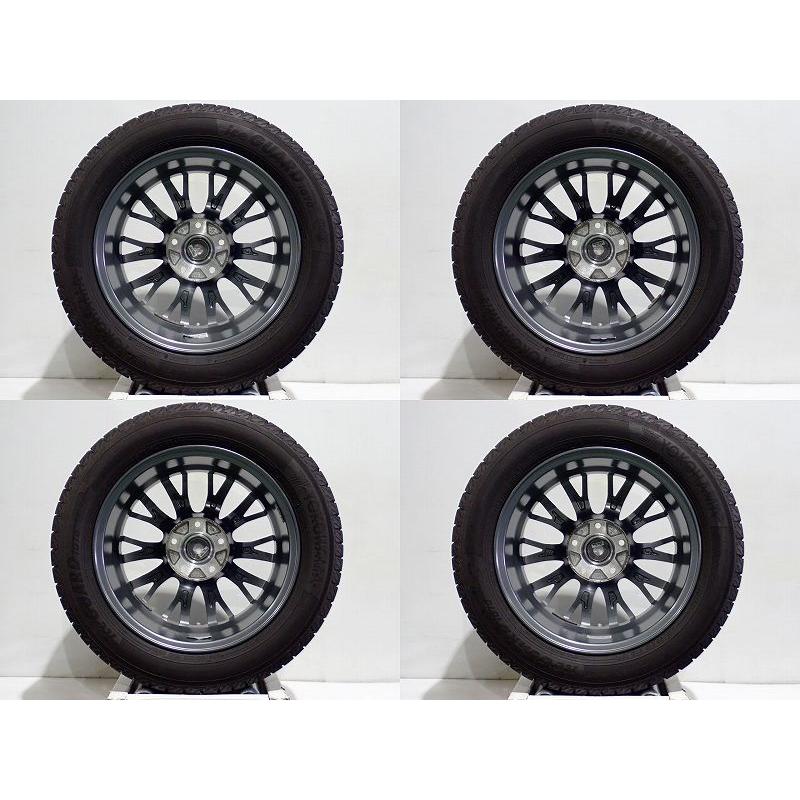WEDS 中古 205/55R16 スタッドレスタイヤホイール4本セット ヨコハマ  