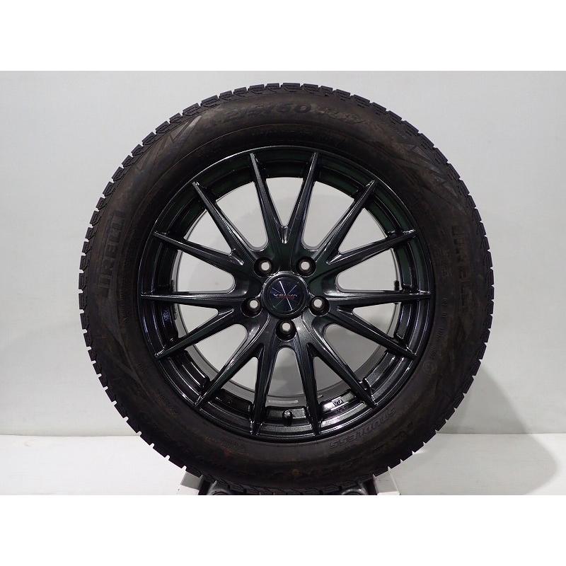 WEDS（ウェッズ） 中古 215/60R17 スタッドレスタイヤホイール4本 