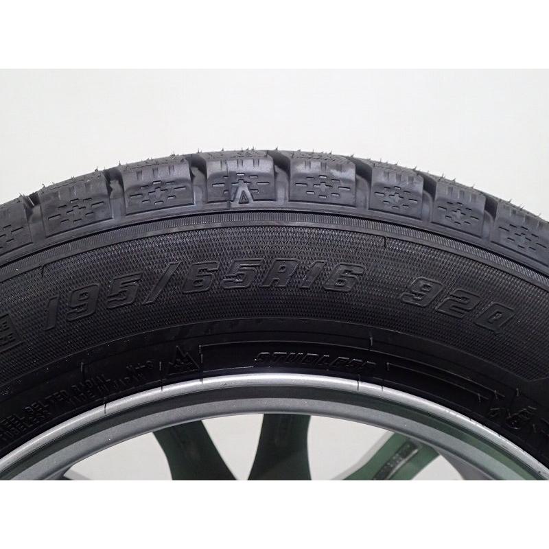 195/65R16 スタッドレスタイヤ ホイール 4本セット グッドイヤー アイスナビ7 1660+42-5H100 ウェッズ ラブリオンRS01  16インチ 195/65-16｜jms-resalegarage｜06