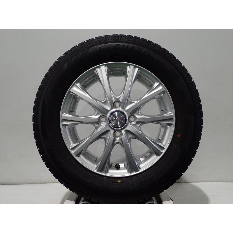 中古 165/70R14 スタッドレスタイヤ ホイール 4本セット ヨコハマ 