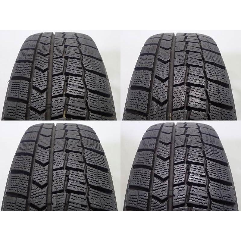 DUNLOP（ダンロップ） 中古 195/65R15 スタッドレスタイヤホイール4本