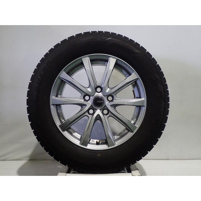 7/5〜15P5倍 中古 205/65R16 スタッドレスタイヤホイール4本セット 