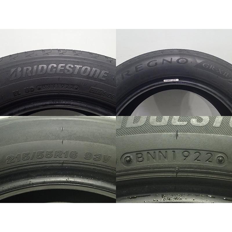 BRIDGESTONE（ブリヂストン） 中古 215/55R16 サマータイヤ 2本セット 