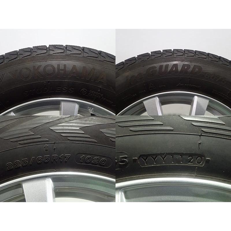 WEDS（ウェッズ） 中古 225/65R17 スタッドレスタイヤホイール4本