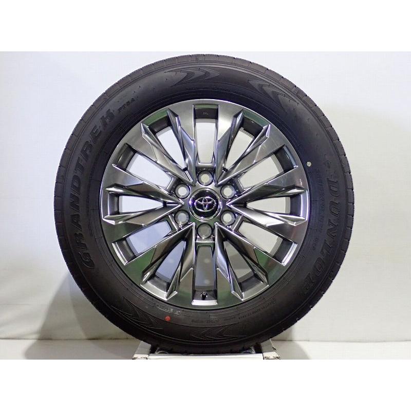 25〜31日P10倍 中古 265/55R20 サマータイヤホイール4本セット DL グラントレックPT5A 6H139.7 トヨタ 300系ランクル 20インチ 純正 ST 新車外し 265/55-20｜jms-resalegarage｜03