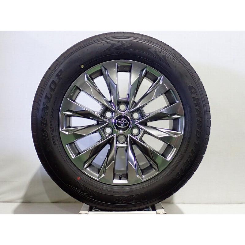 25〜31日P10倍 中古 265/55R20 サマータイヤホイール4本セット DL グラントレックPT5A 6H139.7 トヨタ 300系ランクル 20インチ 純正 ST 新車外し 265/55-20｜jms-resalegarage｜04