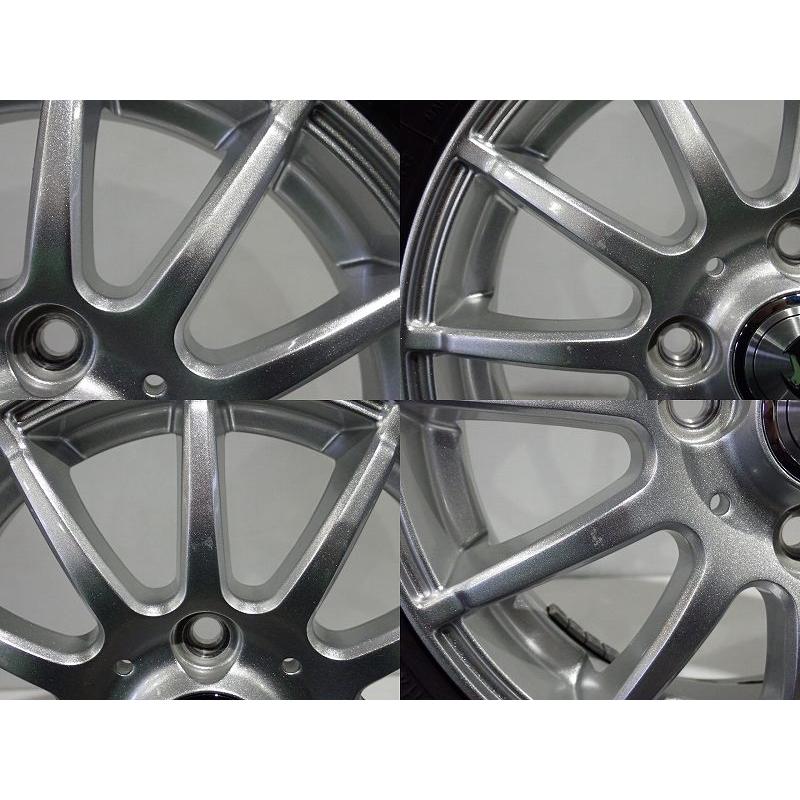 中古 155/65R13 スタッドレスタイヤ ホイール 4本セット トーヨー オブザーブガリットGIZ 1340+45-4H100 ウェッズ シークレット 13インチ 155/65-13｜jms-resalegarage｜06