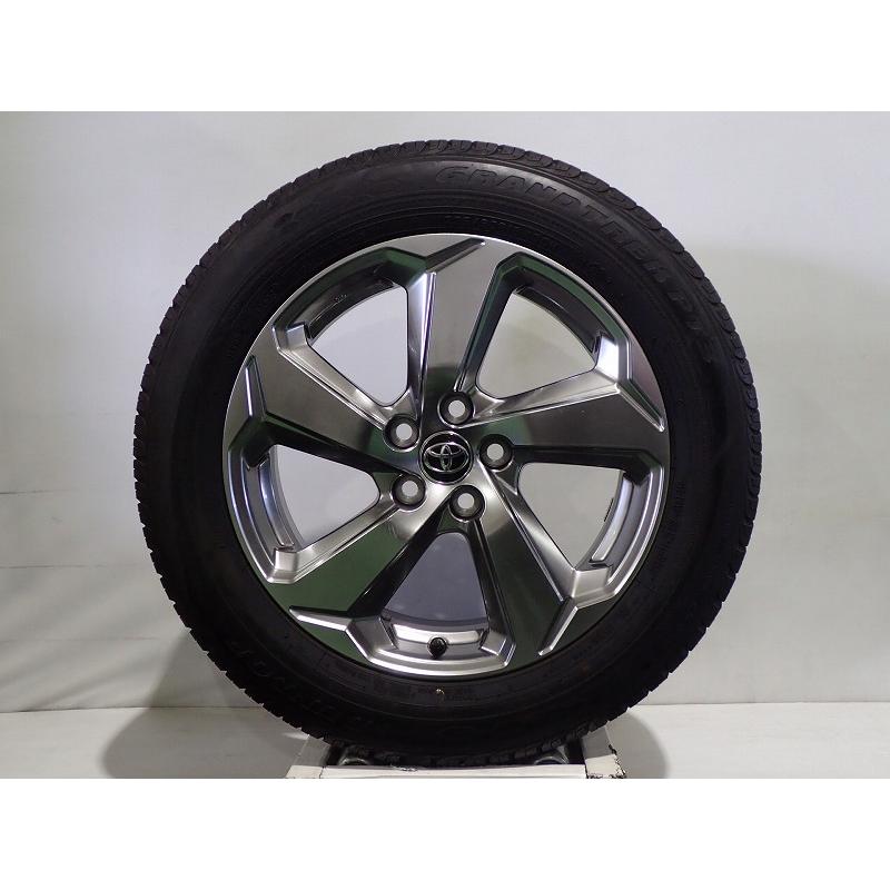 トヨタRAV4 G 純正18インチ 225/60R18 4本セット 2023年製 新車外し品】トヨタ RAV4 Gグレード 後期 純正 18in 7J