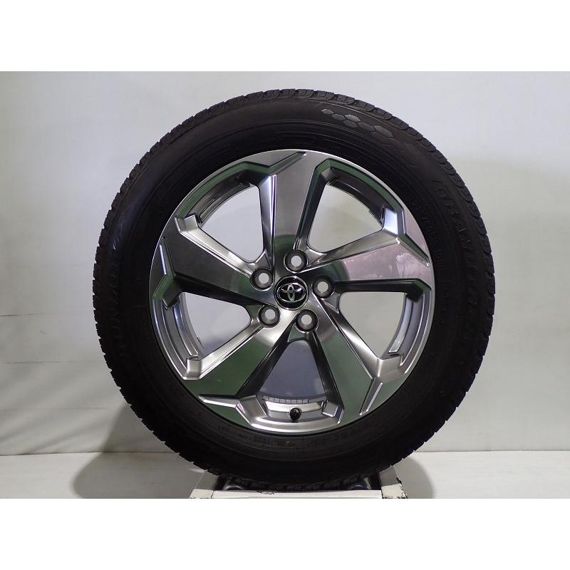 DUNLOP（ダンロップ） 中古 225/60R18 サマータイヤ ホイール 4本