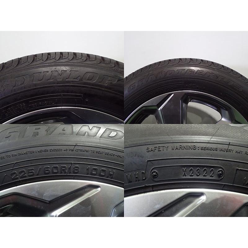 ☆マーサ☆DUNLOP 225/60R18 タイヤ・ホイールセット 4本 ☆マーサ☆DUNLOP 225/60R18 タイヤ・ホイールセット 4本 楽天