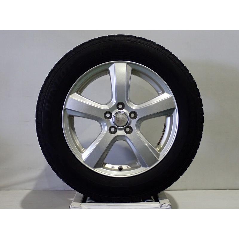 DUNLOP 20%OFFクーポン中古 205/60R16 スタッドレスタイヤホイール4本