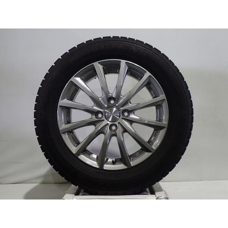 恵庭】175/65R15VRX+アルミホイール4本セット スタッドレス中古