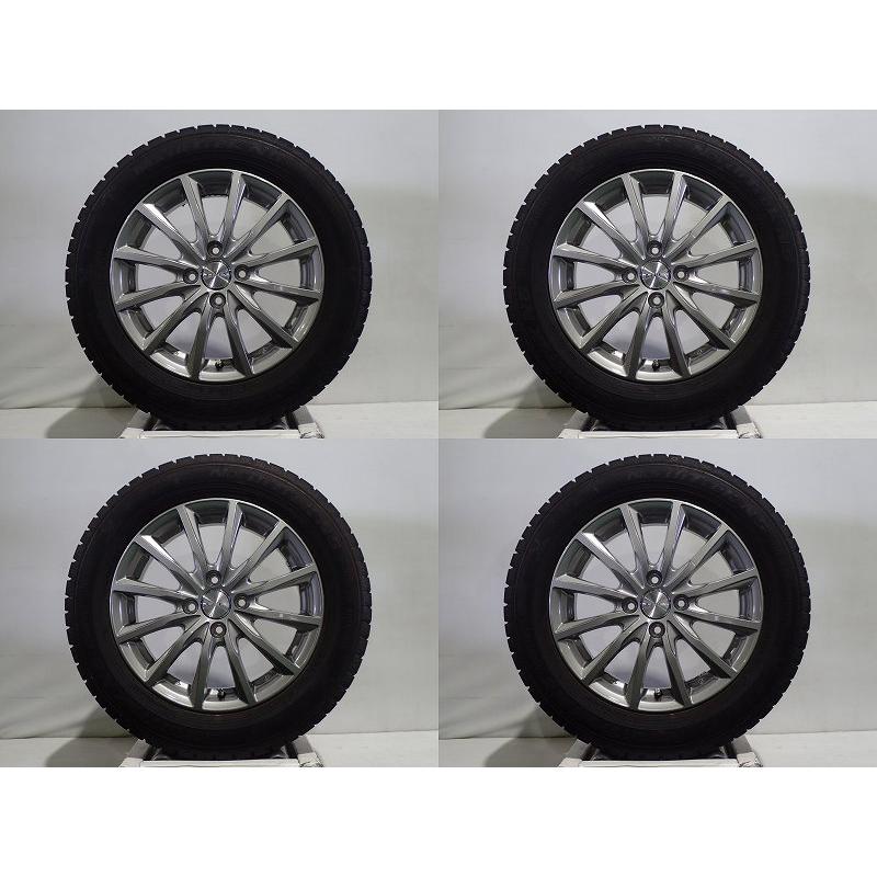 中古 175/65R15 スタッドレスタイヤ ホイール 4本セット 