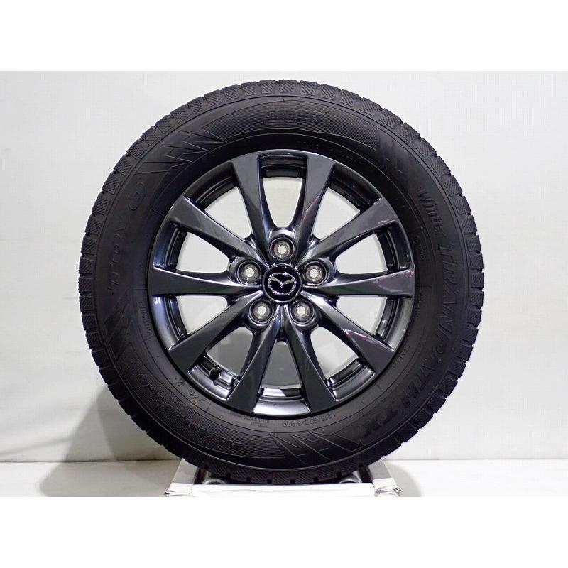 マツダ（Mazda） 中古 215/65R16 スタッドレスタイヤ ホイール 4本