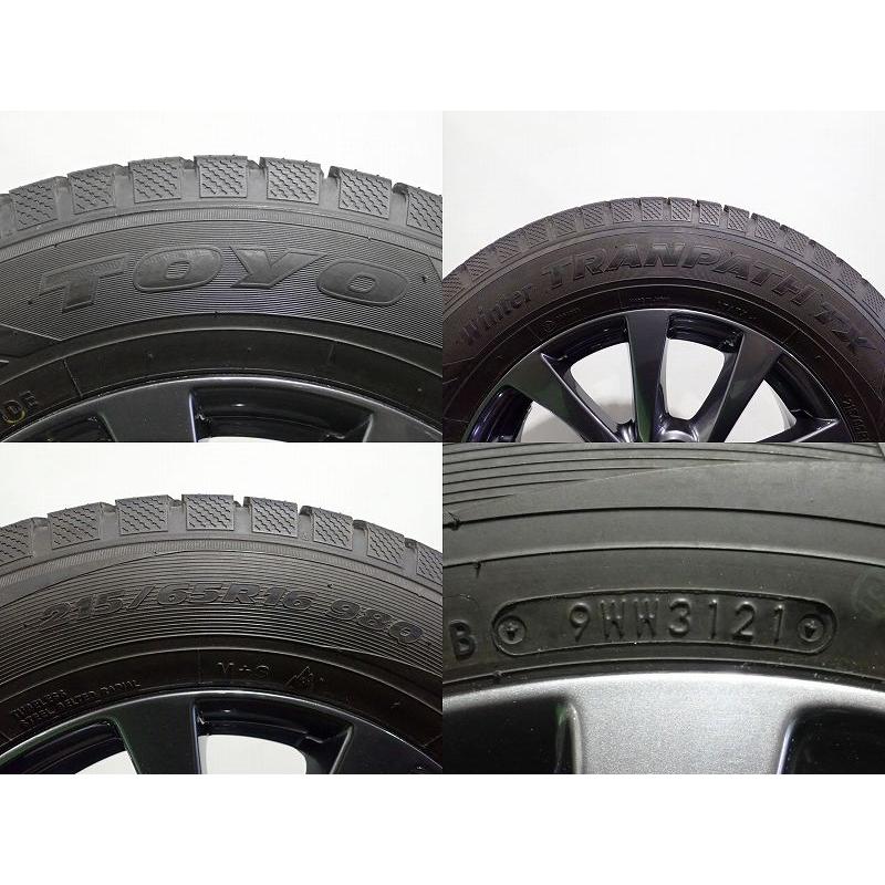 CX-30 RVR ビーゴJ200系など 215/65R16 スタッドレスタイヤ マツダ（Mazda） 中古 215/65R16 スタッドレスタイヤ ホイール 4本