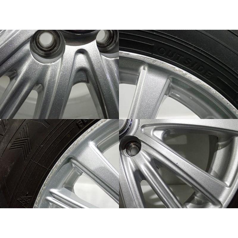 中古 185/60R15 スタッドレスタイヤ ホイール 4本セット ヨコハマ 