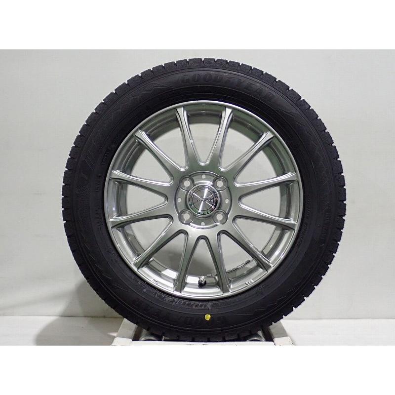グッドイヤー 185/60R15 スタッドレスタイヤホイール4本セット
